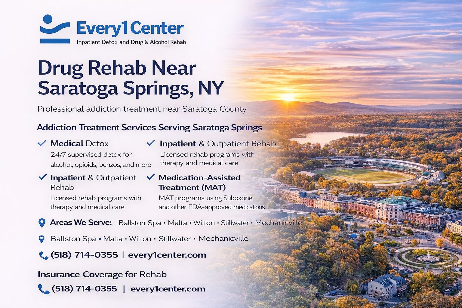 Drug Rehab Near Saratoga Springs NY, Every1 Center