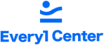 logo every 1 center blue